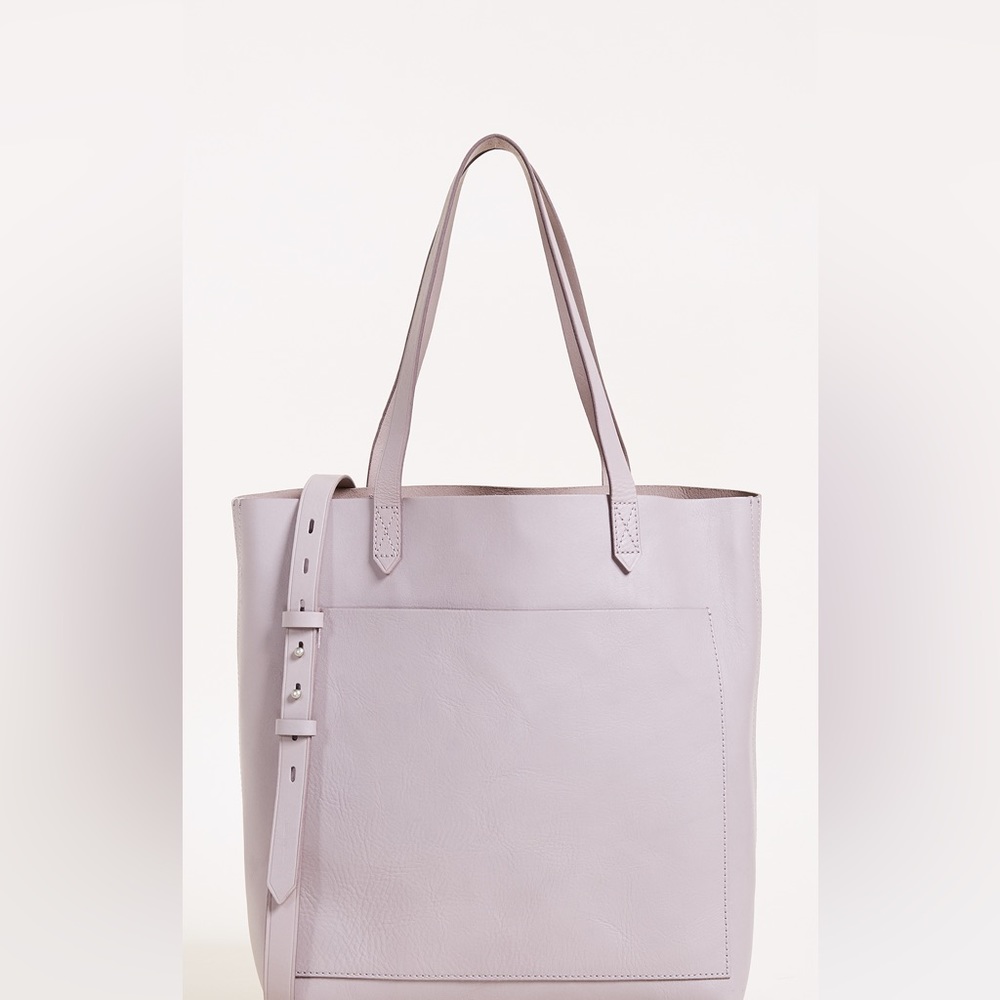 Madewell medium transport tote in violet dusk/lavender